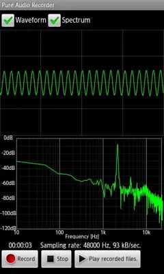 Pure Audio Recorder Free android App screenshot 2